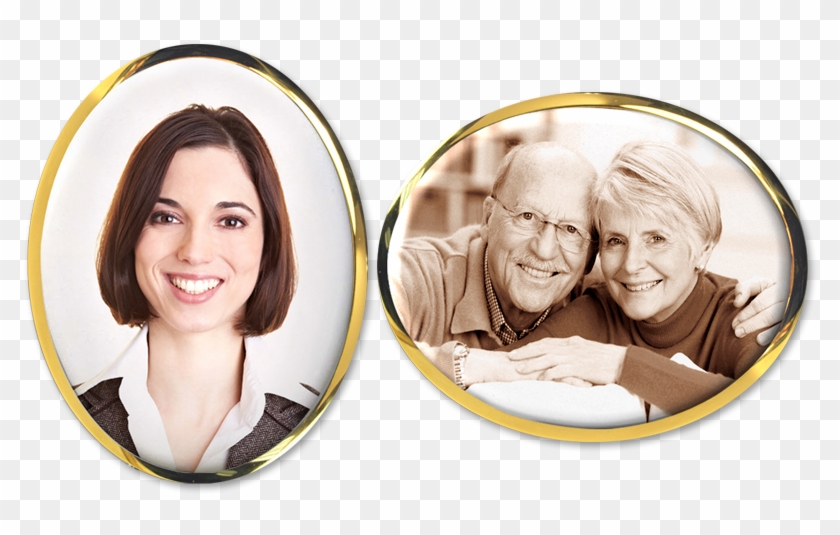 Cerámica Con Marco Dorado - Business Woman Headshot Stock Clipart #3320181