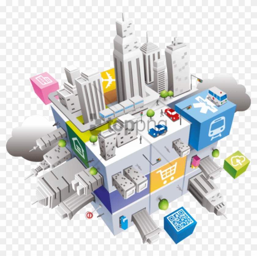 Free Png El Internet De Las Cosas Png Image With Transparent - Smart Cities And Services Clipart #3320369