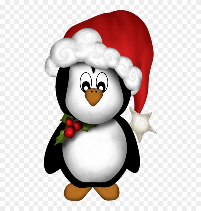Christmas Penguin More - Christmas Clipart Penguin - Png Download