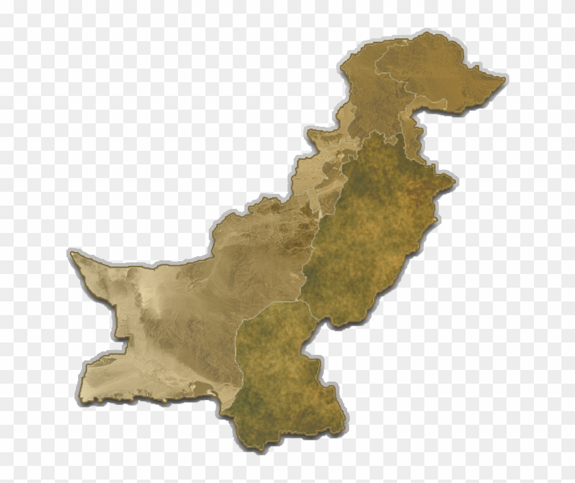 Pakistan - Pakistan Map Icon Png Clipart