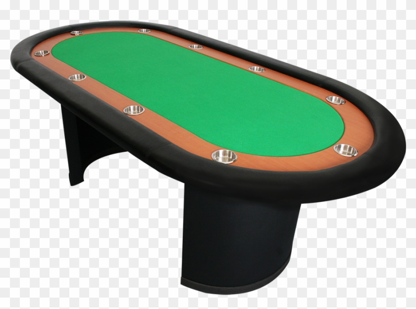 1706- Mesa De Poker Sem Porta Fichas - Mesa De Poker Png Clipart