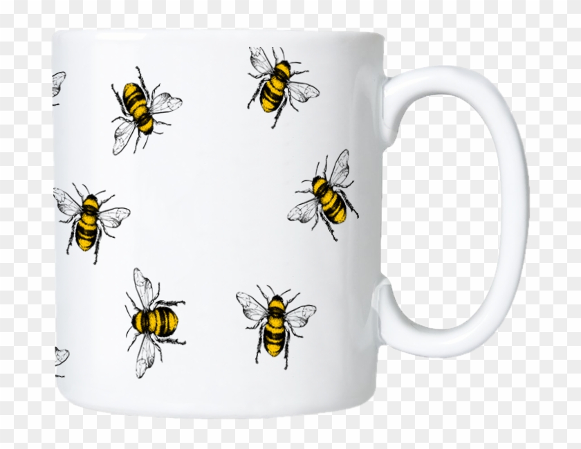 Caneca Estampa Personalizada Abelha - Coffee Cup Clipart