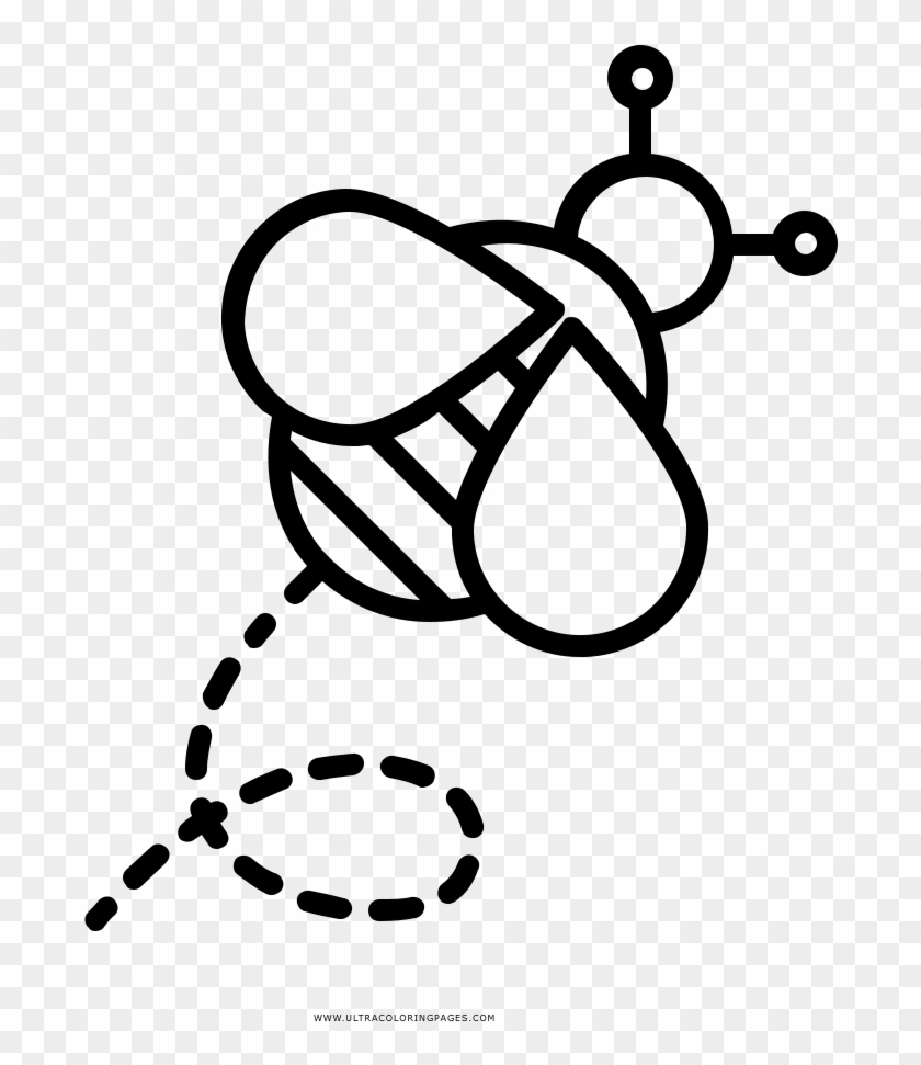 Abelha Coloring Page - Abejas Corel Draw Clipart