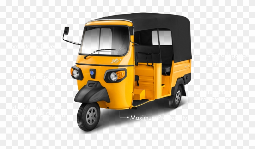 Beautiful Key Features With Auto - Piaggio Ape Auto Dx Clipart #3320964