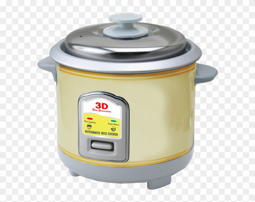 Rc-3e - 3d 3 Cups Rice Cooker Clipart #3321008
