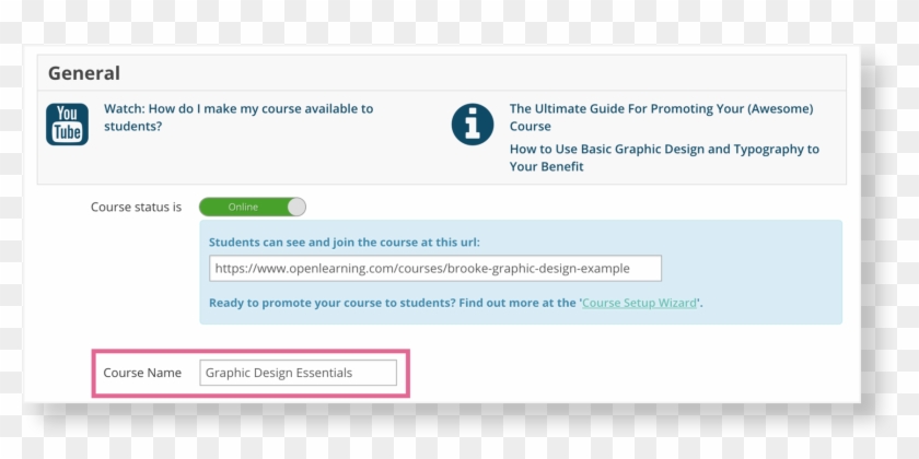 Edit The Course Name Box - Youtube Clipart