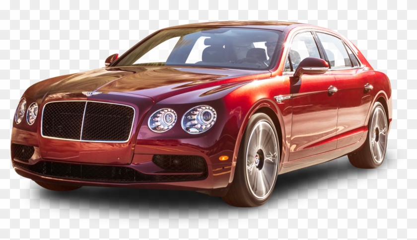 Cherry Red Bentley Flying Spur V8 S Car - Bentley Flying Spur 4k Clipart #3321478
