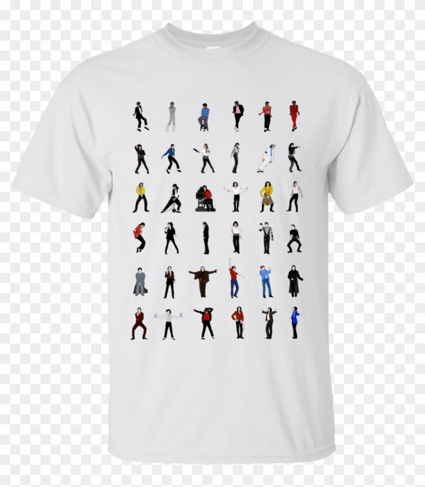 Michael Jackson Dance Moves Shirt - Michael Jackson Music Videos Clipart #3322389