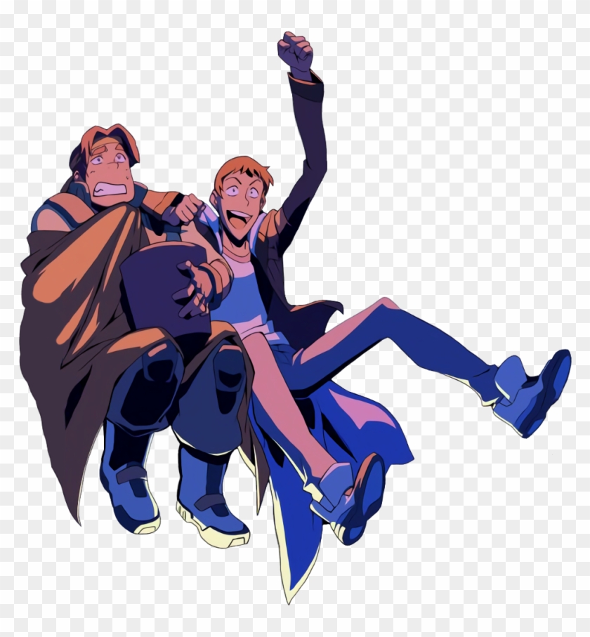 Hunk And Pidge Cartoon - Cartoon Clipart
