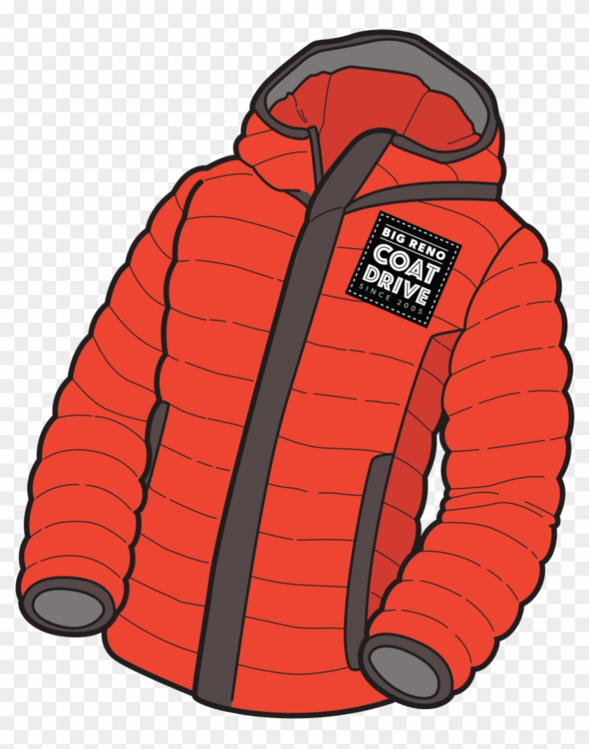 The Coats We Collect Go Directly Back To Our Community Clipart #3322544