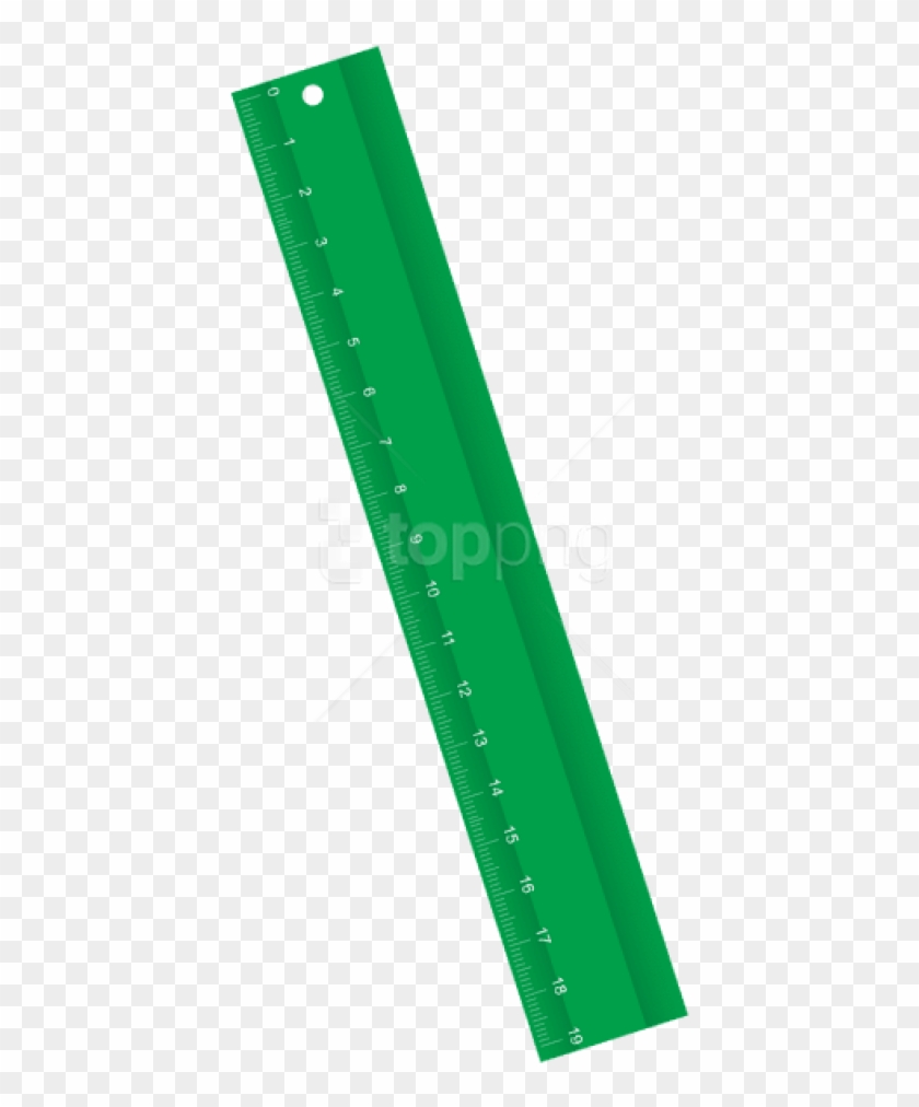 Free Png Download Green Ruler Clipart Png Photo Png - Transparent Green Ruler Png #3322612