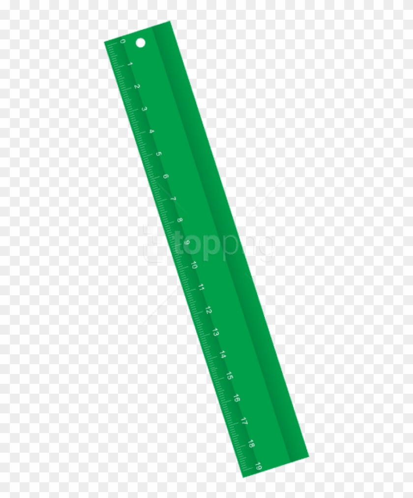 Free Png Download Green Ruler Clipart Png Photo Png - Transparent Green Ruler Png