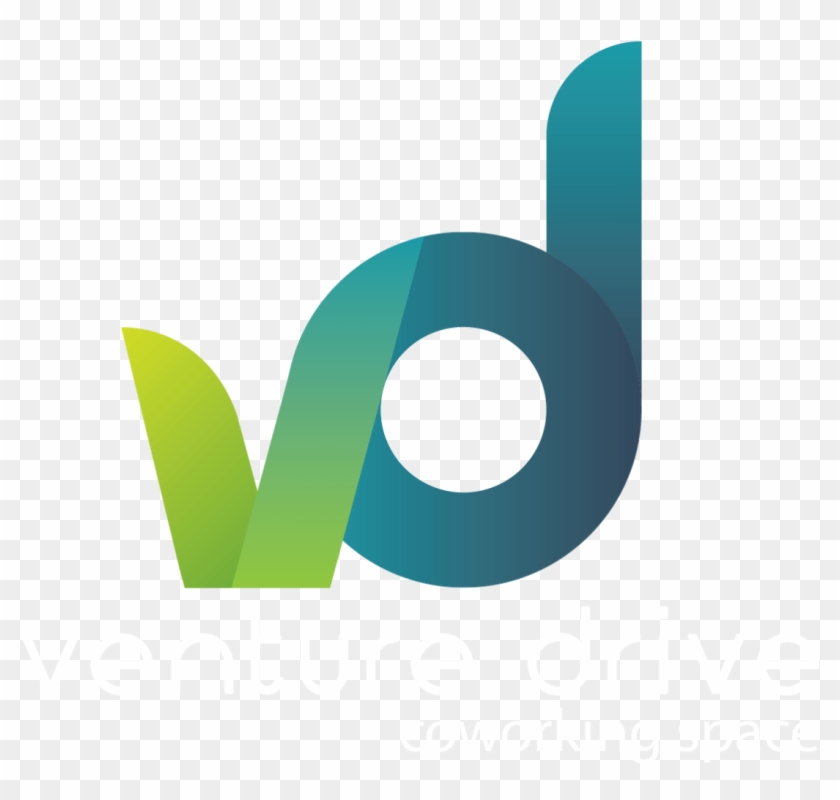 Logo Venture Drive Co Working Space 2 - Graphic Design Clipart
