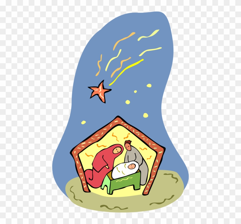 Christian Vector Nativity - Presepio Vetor Png Clipart