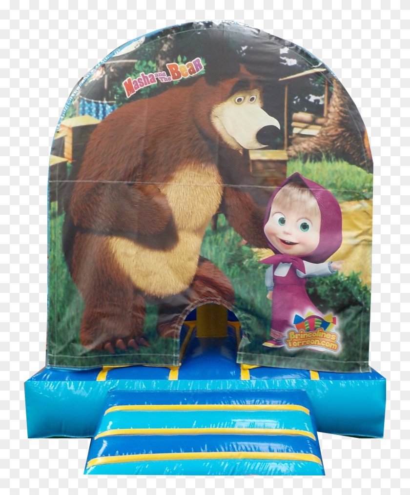 Masha Y El Oso - Brincolin De Masha Y El Oso Clipart