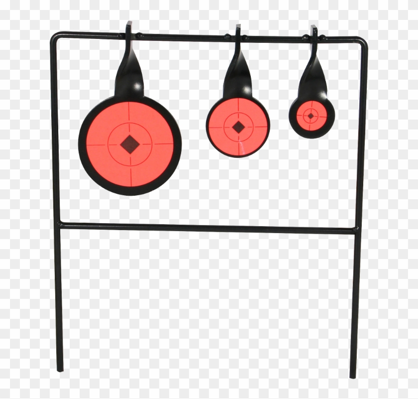 Triple Spinner Target - Skjutmål 22lr Clipart #3323577