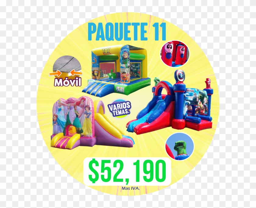 Paquetes - Inflatable Clipart