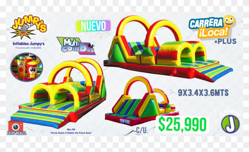 Carrera Loca - Inflatable Clipart #3323868