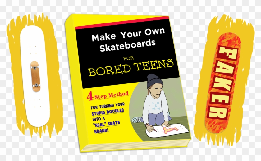 Every Skateboarder Has Wondered How Fire Their Own - Illustration Clipart #3323941