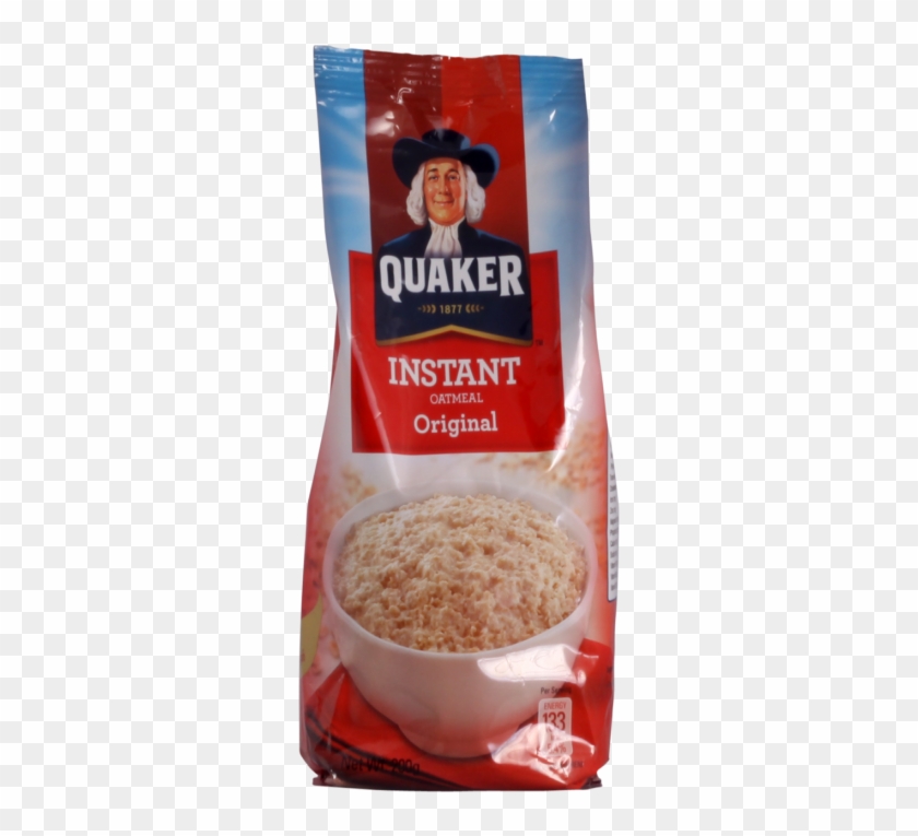 Quaker Instant Orignal Oatmeal 200g Red Pouch - Quaker Oats Banana Flavor Clipart #3324211
