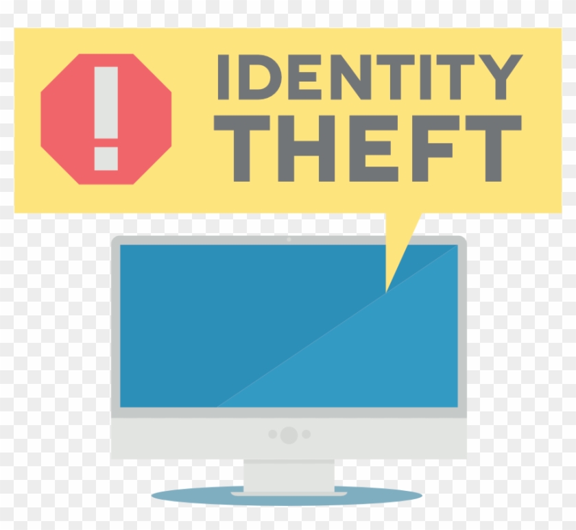 Online Identity Theft - You Has Been Hacked Clipart