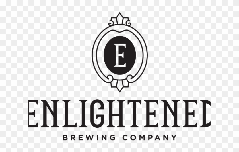 Enlightened Logo Vertical Black - Emblem Clipart