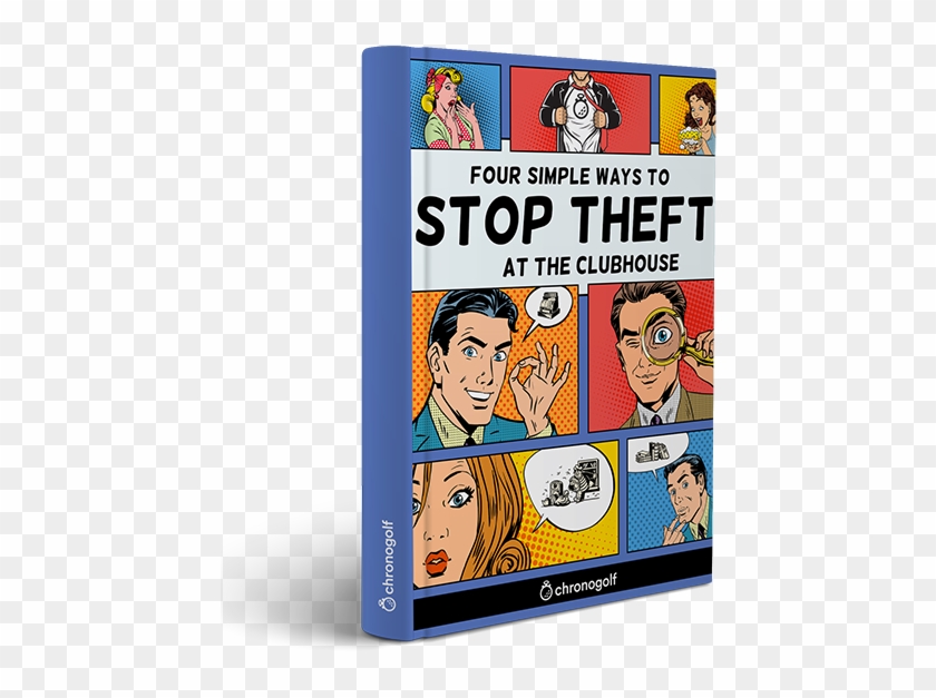 White Paper Stop Theft At Clubhouse - Cartoon Clipart #3324481