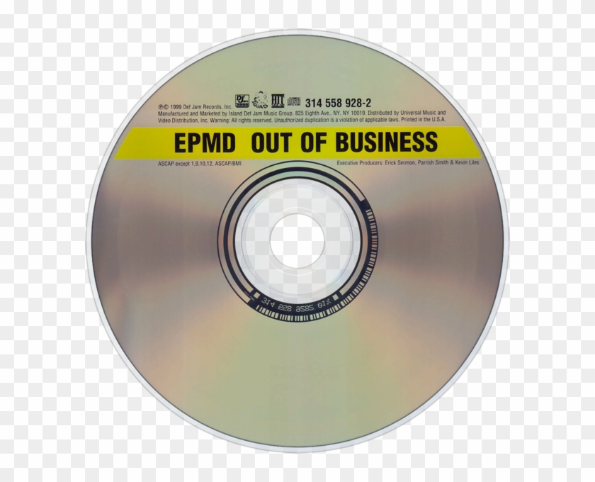 Out Of Business (us) - Epmd Out Of Business Cd Clipart #3324729