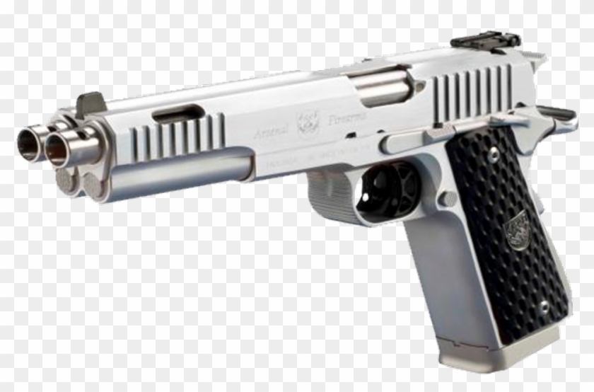 Af2011-dbdp - 45 - - Double Barrel Pistol Png Clipart