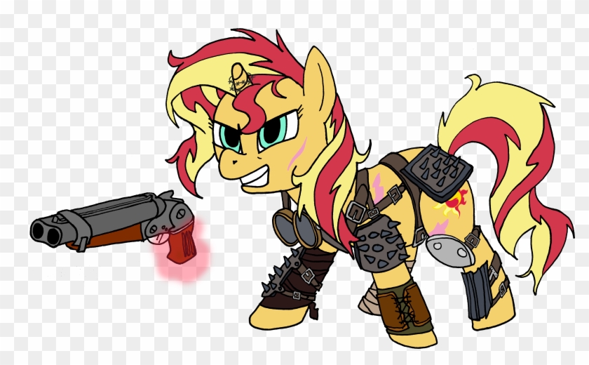 1438, Double Barreled Shotgun, Fallout, Gun, Raider, - Cartoon Clipart