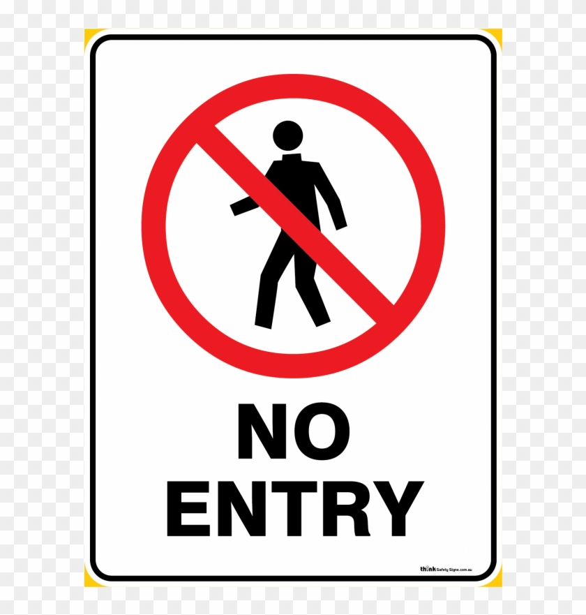 Prohibition No Entry - No Entry Authorised Personnel Only Clipart #3325041