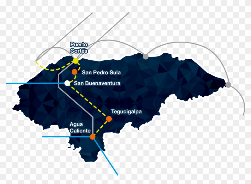 Atrás Siguiente - Logo Mapa De Honduras Png Clipart