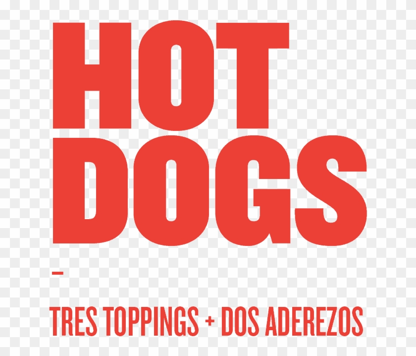 Hot Dogs Escrito - Graphic Design Clipart