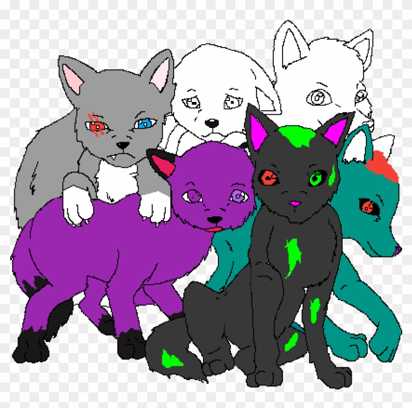 Iam A Wolf - Bases Wolfs Clipart #3326219