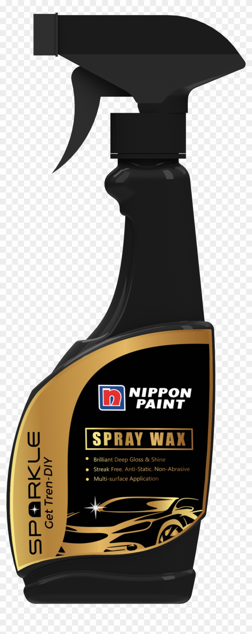 Premium Fast Spray Wax Gives A High Shine Formula And - Nippon Paint Clipart #3326222