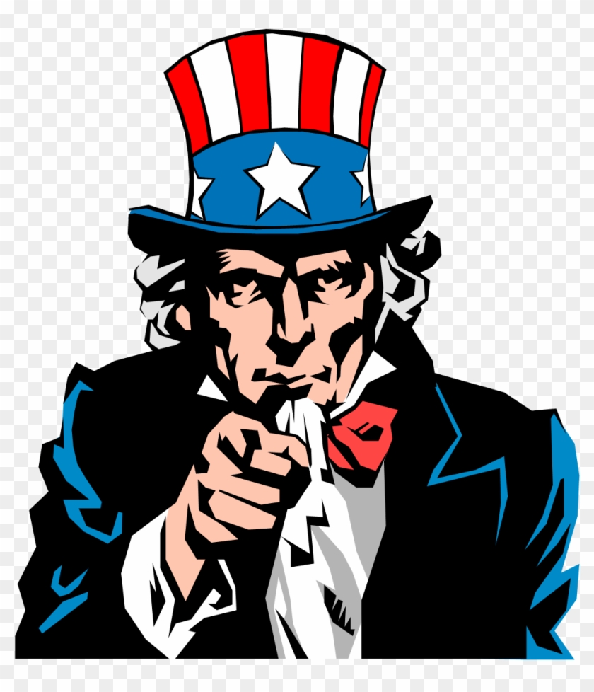 Us History Png Free - Uncle Sam Clipart Transparent Png (#3326306) - PikPng