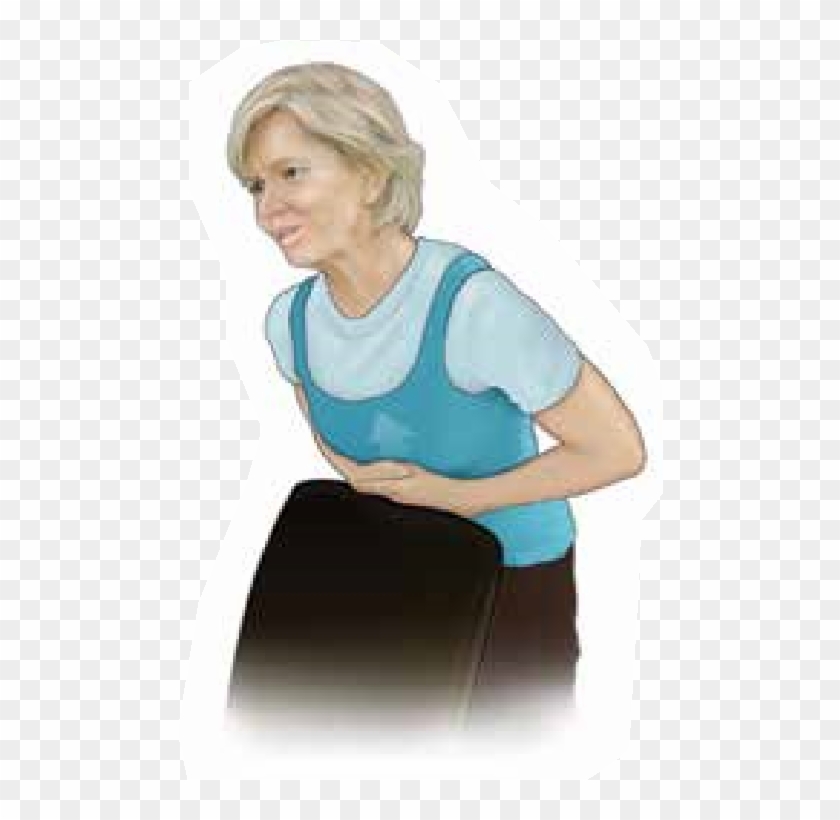 What Should You Do If You're Choking And You Are Alone - Choking Alone First Aid Clipart #3326405