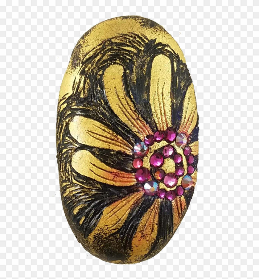 Two Sheets Of Pure 24k Gold Leaf Nothing Looks Like - Bead Clipart