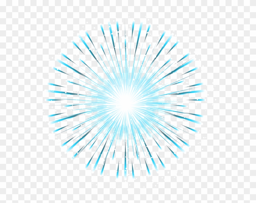 Imágenes De Fuegos Artificiales - Transparent Fireworks Blue Png Clipart #3326475