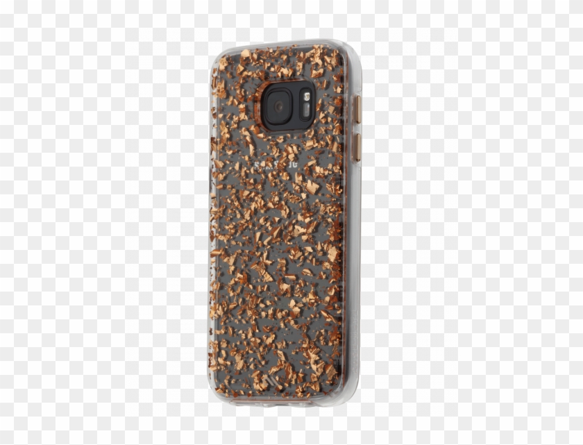 Gold Leaf Karat Case For Samsung Galaxy S7, Made By Clipart #3326504