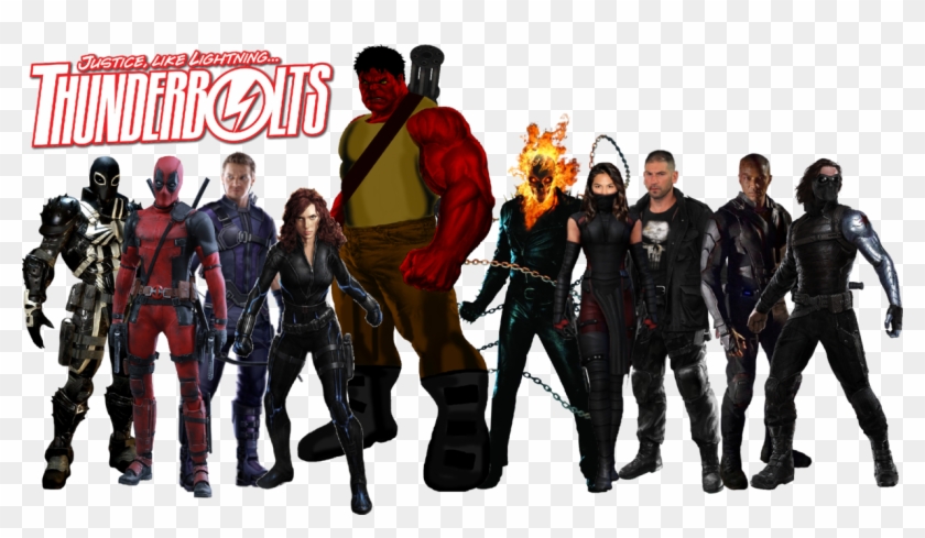 Thunderbolts Png - Marvel Thunderbolts Mcu Clipart