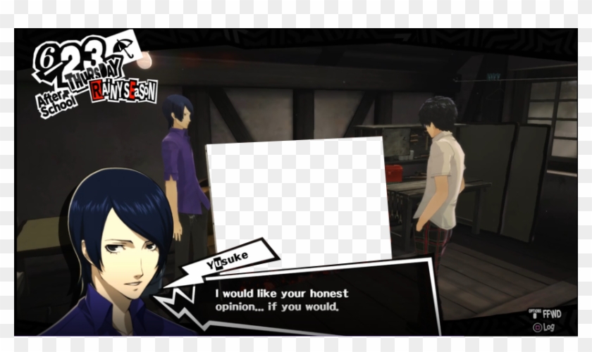 In A Similar Vein - Yusuke Persona 5 Memes Clipart #3326876