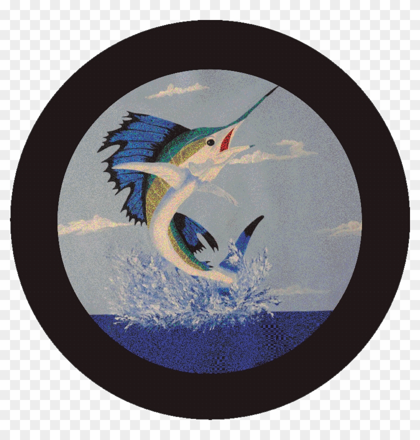 Sailfish By Marlene Foster - Circle Clipart