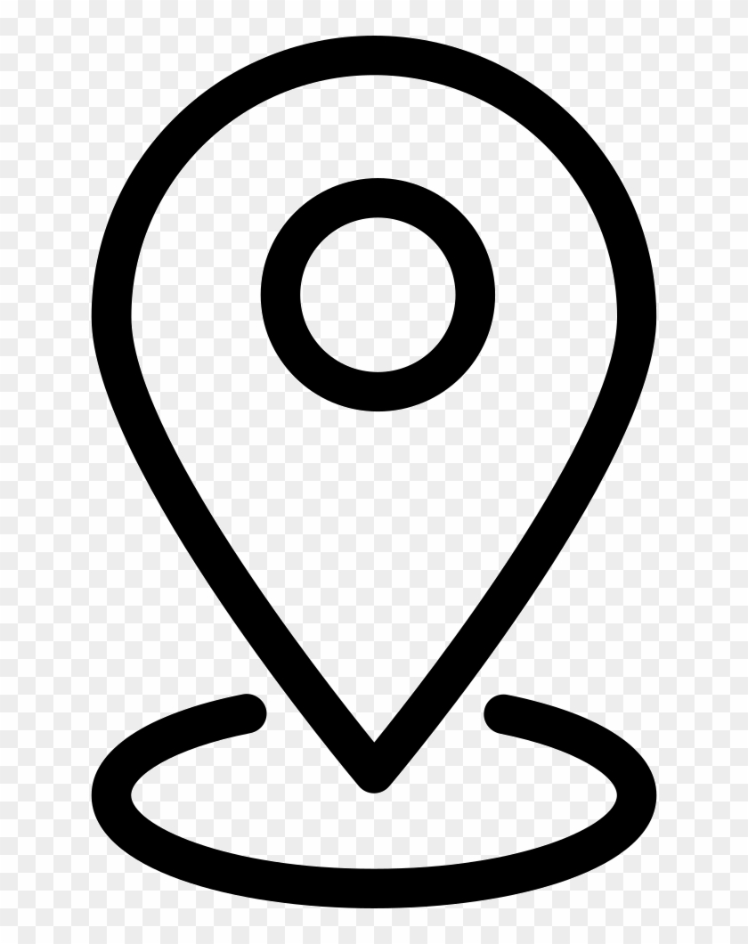 Png File Svg - Location Line Icon Png Clipart #3328019