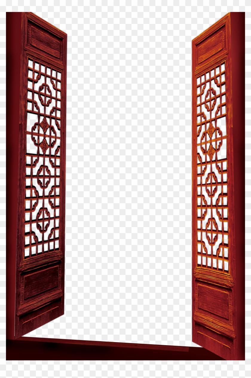 Chinese Open Door Png Clipart