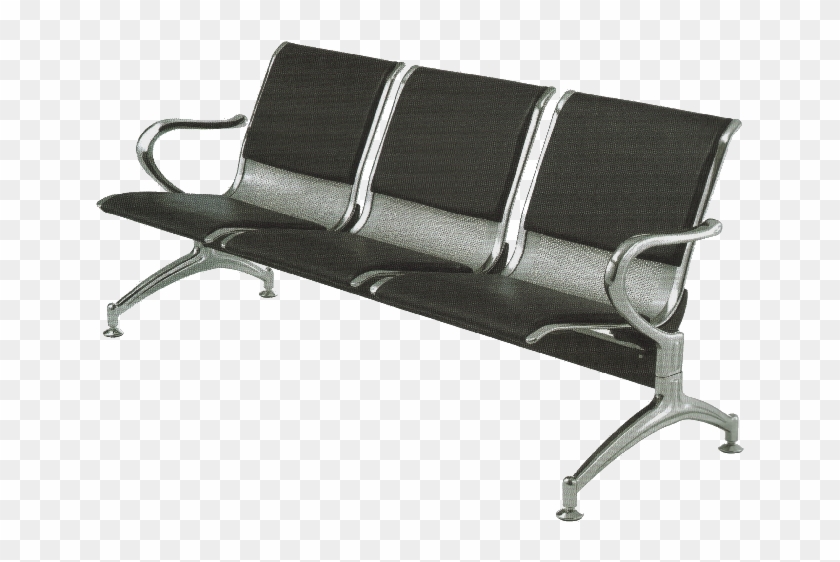 Airport Bench Ss - Waiting Chair 3 Seater Clipart #3328153