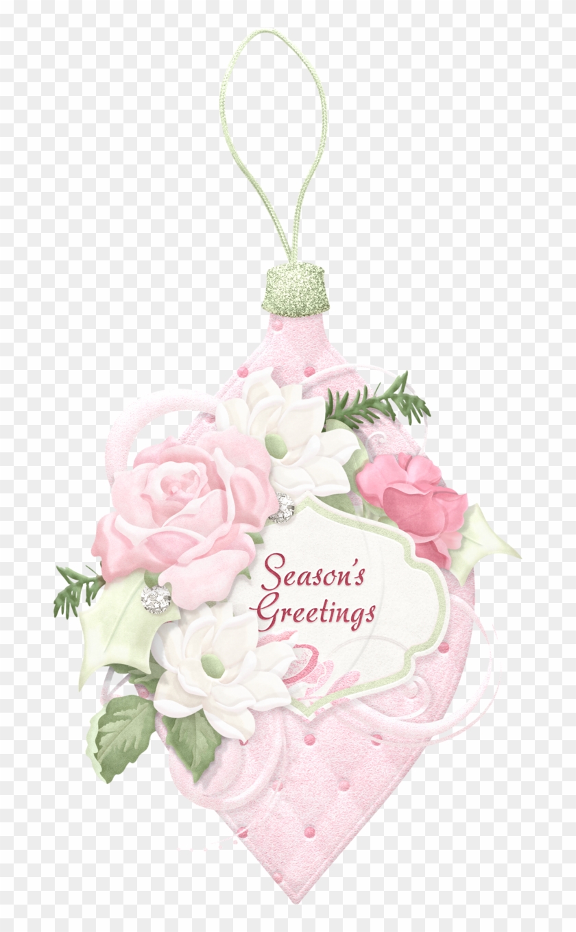 ○••°‿✿⁀ornaments‿✿⁀°••○ Christmas - Garden Roses Clipart