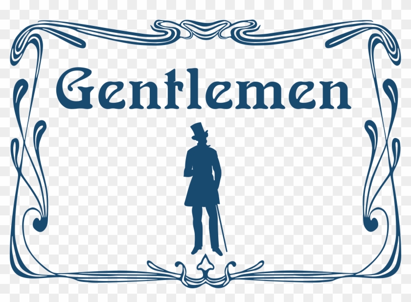 Men Toilet Door Sign Icons Png - Male Toilet Door Sign Clipart