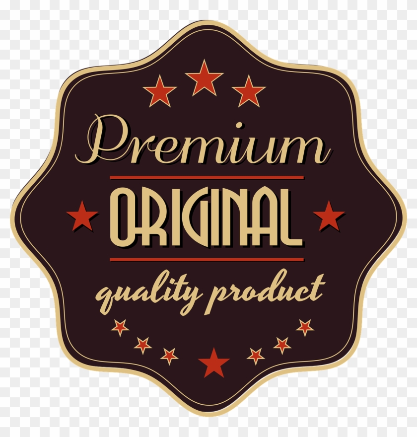Retro Quality Ornate Tag Design Png Image - Etiquetas De Calidad Png Clipart #3328596