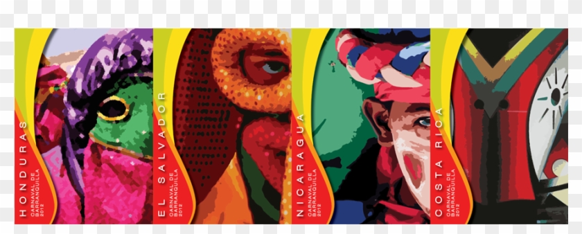 En El Teatro Nacional Rubén Darío De Managua, La Embajadora - Carnaval De Barranquilla Fondo Clipart
